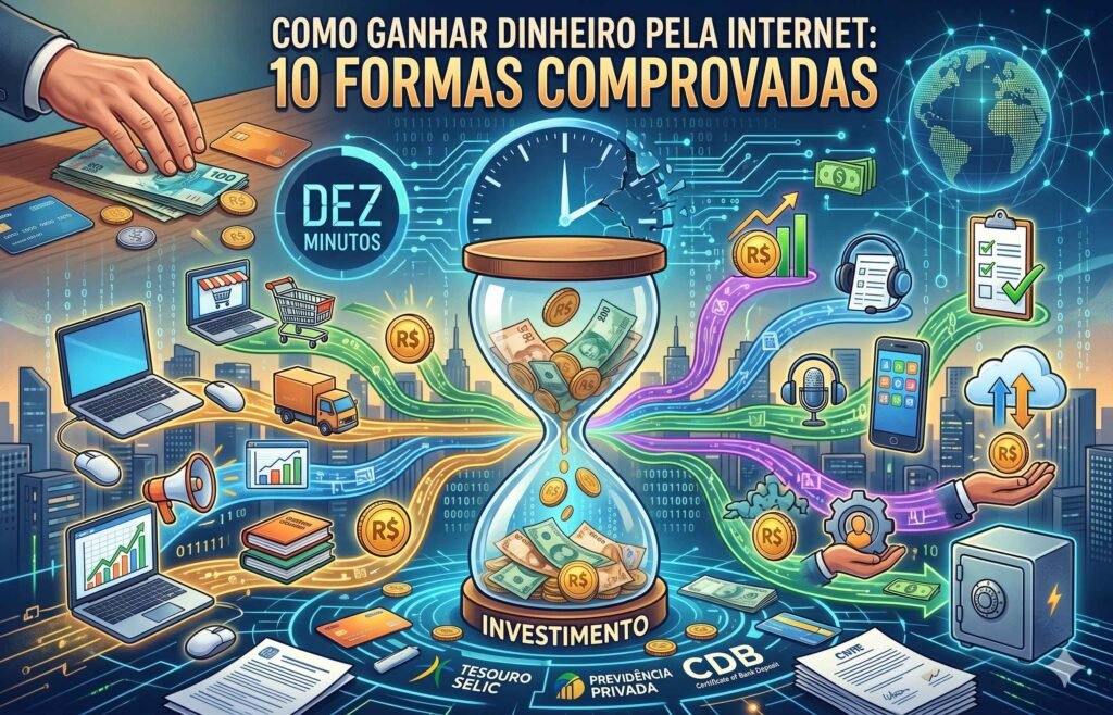 Como Ganhar Dinheiro pela Internet: 10 Formas Comprovadas