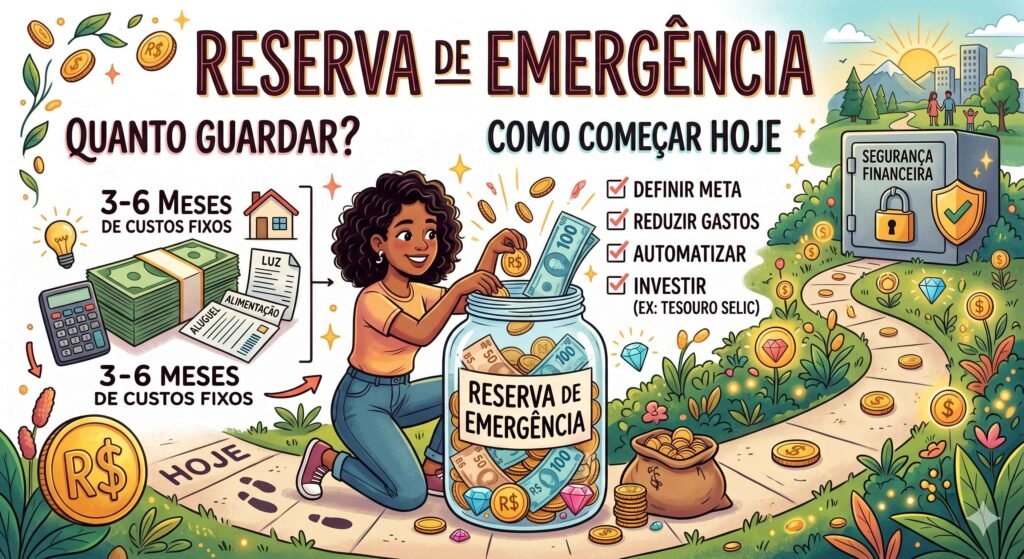 Reserva de Emergência: Quanto Você Precisa Ter e Como Começar Hoje